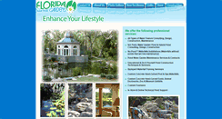 Desktop Screenshot of floridawatergardens.com